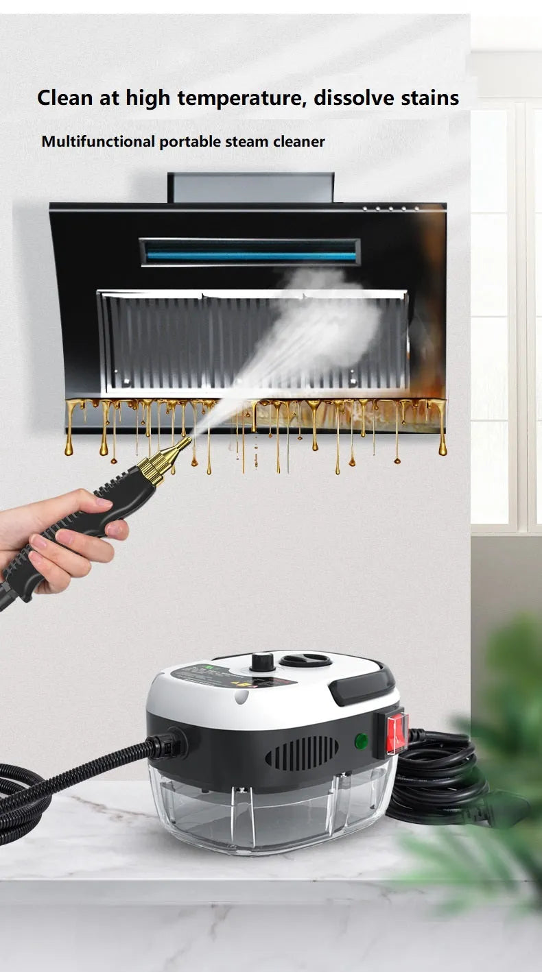 High Pressure Steam Cleaner Air Conditioned Kitchen - Bellarte Enchanté High Pressure Steam Cleaner Air Conditioned Kitchen